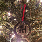 AH Metal Logo Christmas Ornament